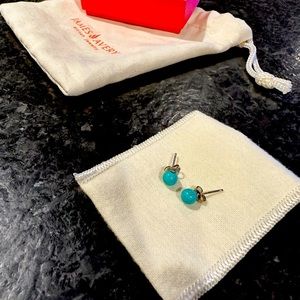James Avery Sterling Turquoise Studs